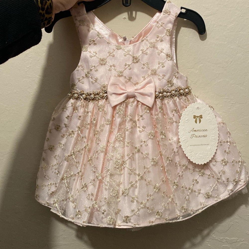 Beautiful American Princess dress size 6 month baby formal